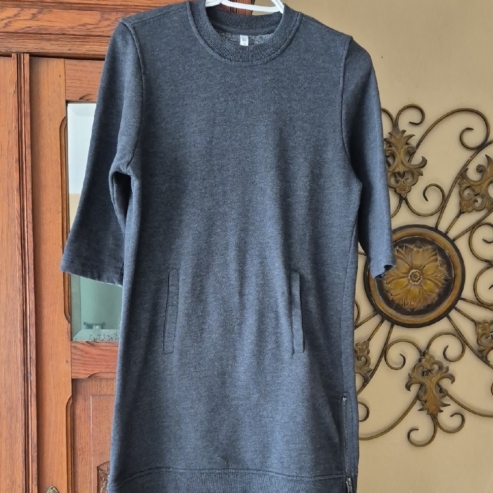 Fabletics Charcoal Knit Dress